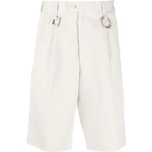 Long Shorts in Cotton-Linen Blend , male, Sizes: XL - Jacquemus - Modalova