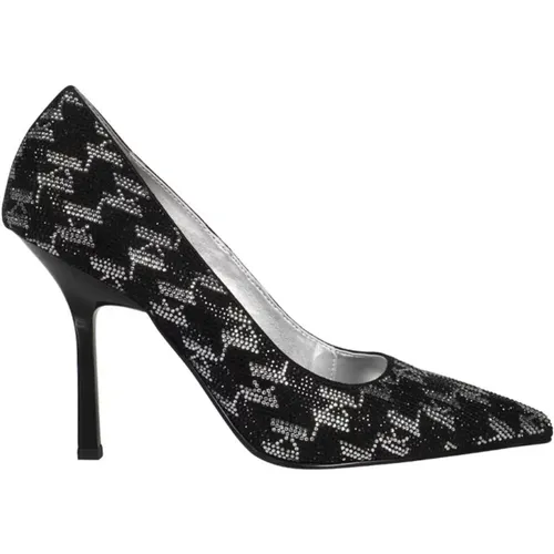 Glitter Stiletto Pumps , Damen, Größe: 38 EU - Karl Lagerfeld - Modalova