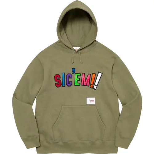 Limitierte Auflage Kapuzenpullover Light Olive - Supreme - Modalova