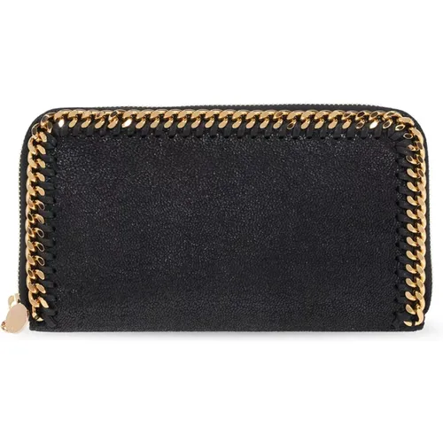 Wallet with decorative chain , female, Sizes: ONE SIZE - Stella Mccartney - Modalova