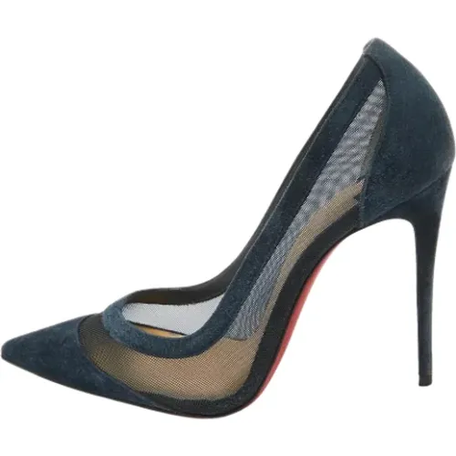 Pre-owned Mesh heels , female, Sizes: 2 1/2 UK - Christian Louboutin Pre-owned - Modalova