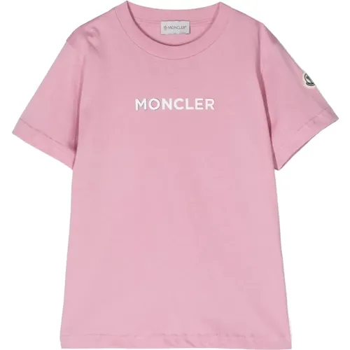 Kinder Logo T-Shirt Moncler - Moncler - Modalova