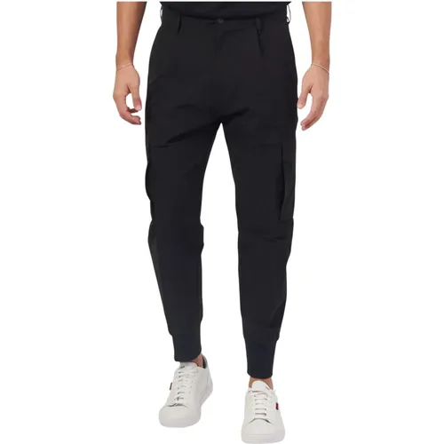 Cargo Schwarze Hose , Herren, Größe: M - Hugo Boss - Modalova