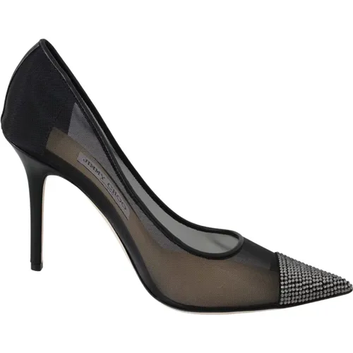 Mesh Amika Diamond Pumps , female, Sizes: 3 UK - Jimmy Choo - Modalova