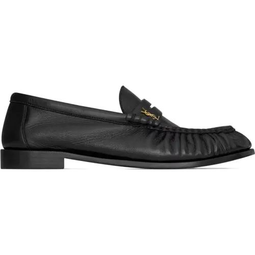 Loafers , male, Sizes: 7 UK, 6 UK, 8 UK, 10 UK - Saint Laurent - Modalova