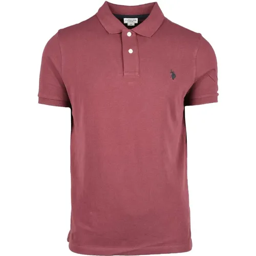 Bordeaux Shirt for Men , male, Sizes: L - U.s. Polo Assn. - Modalova