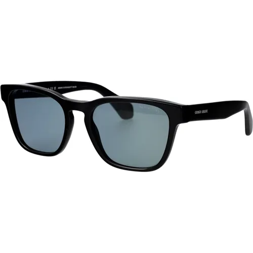 Stylish Sunglasses with Model 0Ar8155 , male, Sizes: 55 MM - Giorgio Armani - Modalova