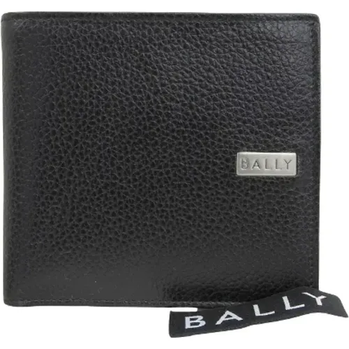 Pre-owned Leather wallets , male, Sizes: ONE SIZE - Bally Pre-owned - Modalova