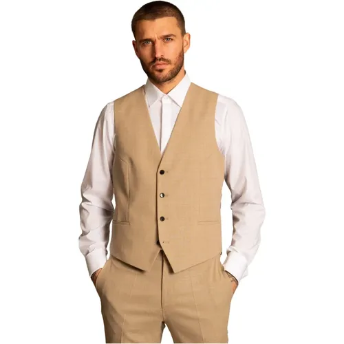 Broken-Suit Vest , Herren, Größe: L - Hugo Boss - Modalova