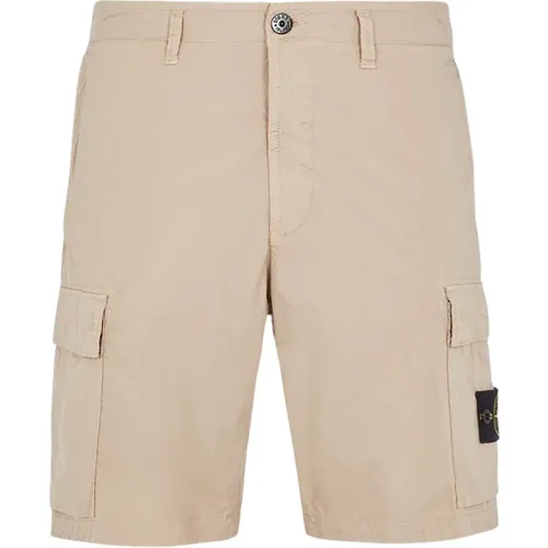 Casual Shorts , Herren, Größe: W28 - Stone Island - Modalova