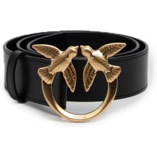 Love Birds Belt , female, Sizes: S, XS - pinko - Modalova