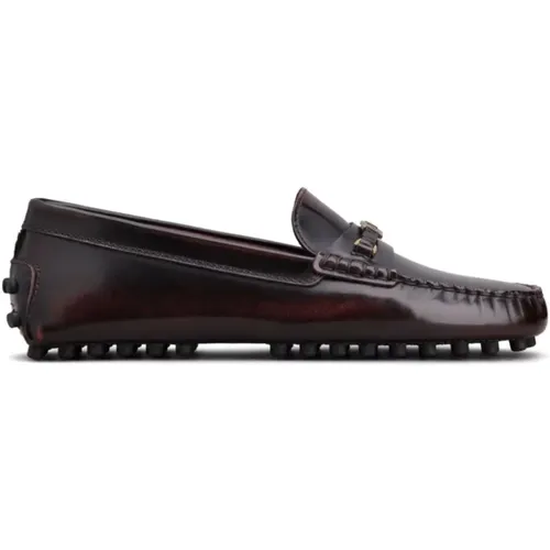 Bordeaux Loafers , Damen, Größe: 39 EU - TOD'S - Modalova