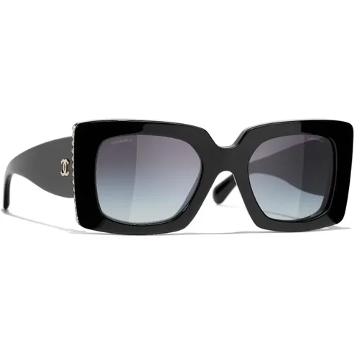 Quadratische Sonnenbrille Ch5480H , Damen, Größe: 52 MM - Chanel - Modalova
