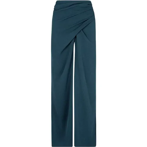 Wrap pants in silk blend , female, Sizes: L, XL, S, 2XL - Cortana - Modalova