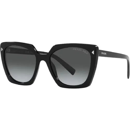 Zs Sunglasses in Polar Grey , female, Sizes: 54 MM - Prada - Modalova