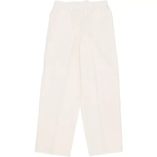 Canvas Pants Double Fabric Knee Straight Leg , male, Sizes: L, XL - Obey - Modalova