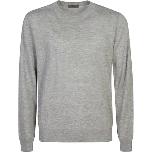 Grauer Sweatshirt Aw24 , Herren, Größe: M - Corneliani - Modalova