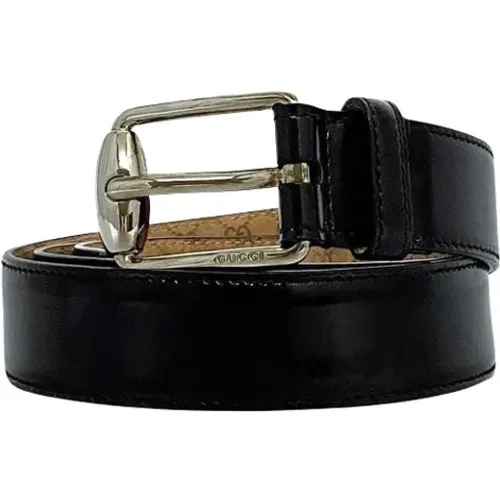 Pre-owned Leather belts , male, Sizes: ONE SIZE - Gucci Vintage - Modalova