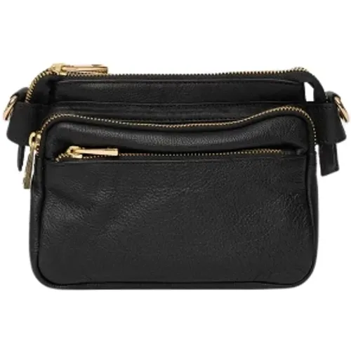 Kleine Urban Leder Crossbody Tasche , Damen, Größe: ONE Size - RE:DESIGNED - Modalova