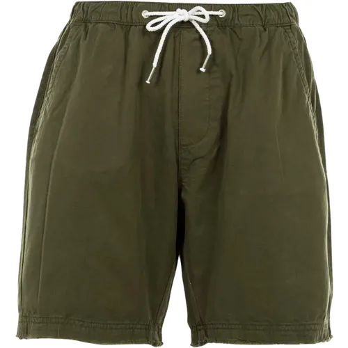 Militärgrüne Bermuda-Shorts für Männer , Herren, Größe: 2XS - Liu Jo - Modalova