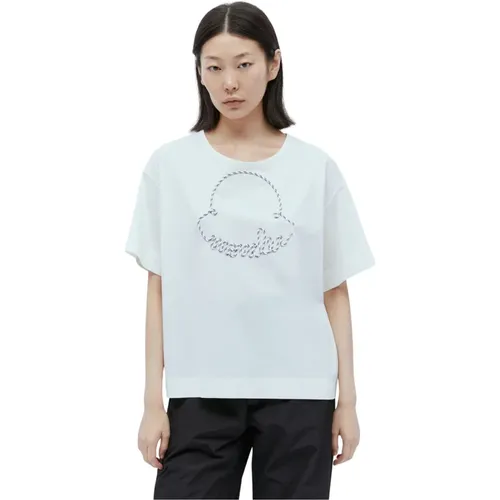 T-Shirts , Damen, Größe: M - Moncler - Modalova