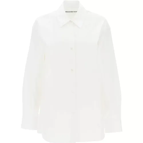 Casual Button-Up Hemd , Damen, Größe: M - alexander wang - Modalova