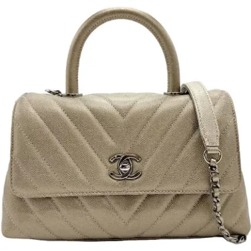 Pre-owned Leather handbags , female, Sizes: ONE SIZE - Chanel Vintage - Modalova