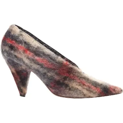 Pre-owned Wool heels , female, Sizes: 4 UK - Celine Vintage - Modalova