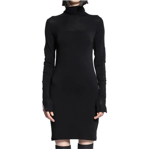 Modal Jersey Turtleneck Dress , female, Sizes: L, M, S - Thom Krom - Modalova