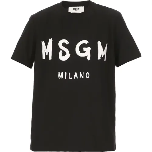 T-shirts and Polos , female, Sizes: S, M - Msgm - Modalova
