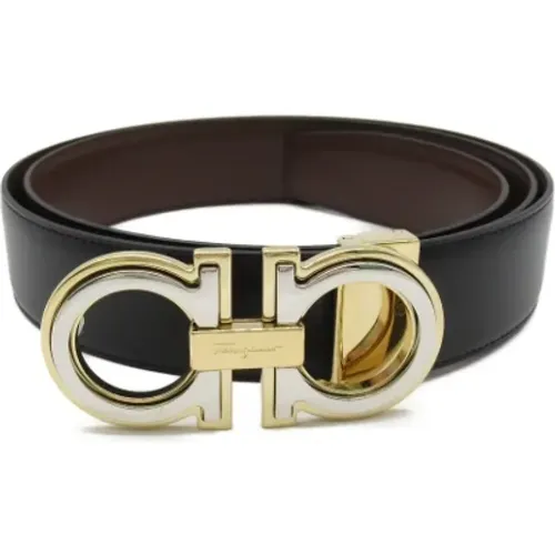 Pre-owned Leather belts , female, Sizes: ONE SIZE - Salvatore Ferragamo Pre-owned - Modalova