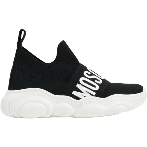 Sneakers , male, Sizes: 1 UK, 3 UK, 5 UK - Moschino - Modalova