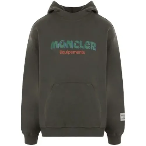 Oversized Hooded Sweater , male, Sizes: XL - Moncler - Modalova