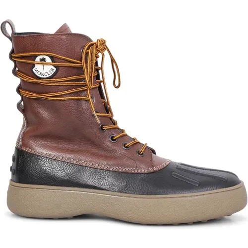 Leather Boots with Side Logo Detail , male, Sizes: 10 UK, 6 UK - TOD'S - Modalova