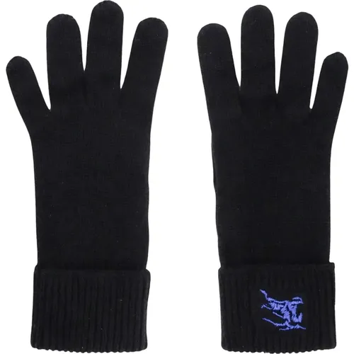 Cashmere Blend Gloves , male, Sizes: L, S - Burberry - Modalova