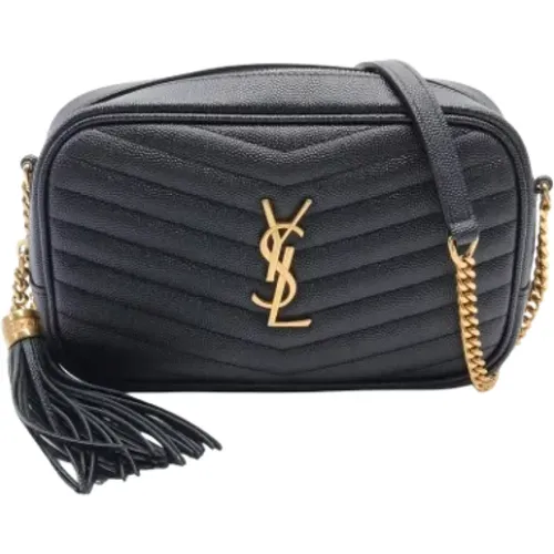 Pre-owned Leder schultertasche - Yves Saint Laurent Vintage - Modalova