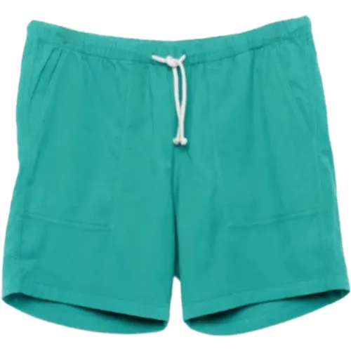 Formigal Beach Shorts in Gumdrop Green Baby Cord , male, Sizes: L - La Paz - Modalova