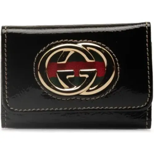 Pre-owned Leather key-holders , female, Sizes: ONE SIZE - Gucci Vintage - Modalova