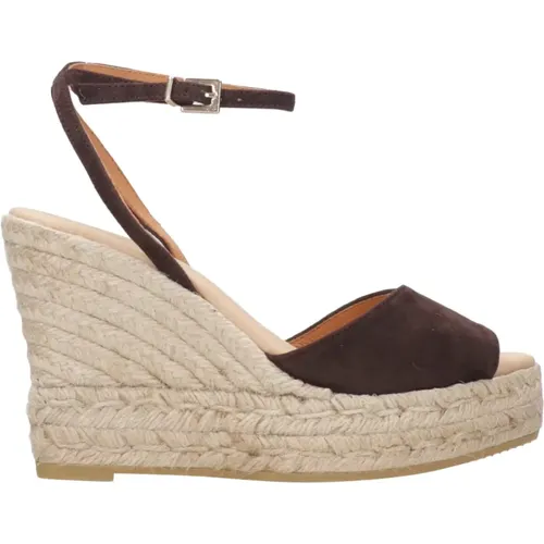 Suede Rope Flat Shoes Chocolate , female, Sizes: 7 UK - Manebí - Modalova