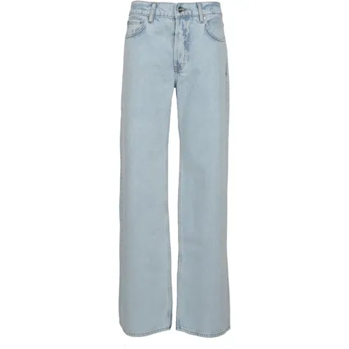 Bleached Jeans , female, Sizes: W26, W28, W27, W29 - Anine Bing - Modalova