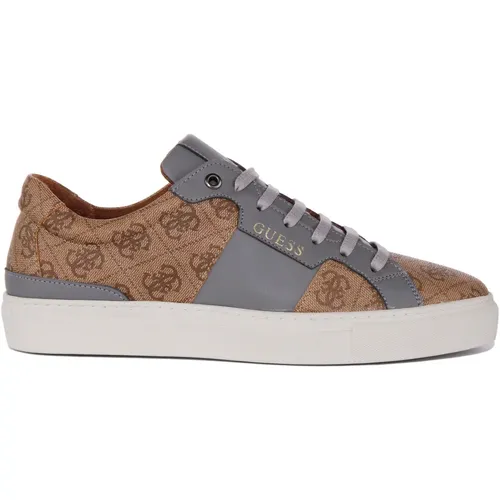 Ravenna Trainers Lattee Grey Men , male, Sizes: 8 UK - Guess - Modalova