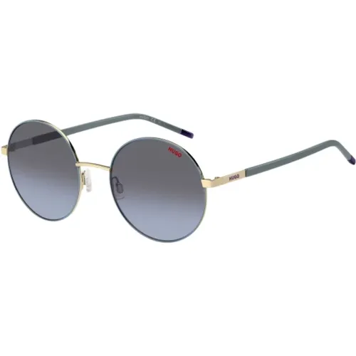 Blaue Metall Damen Sonnenbrille - Hugo Boss - Modalova