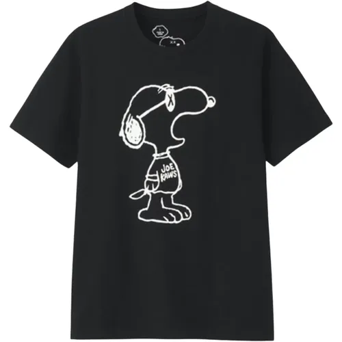 Limitierte Auflage Peanuts Gape Outline Tee , Herren, Größe: M - Kaws - Modalova