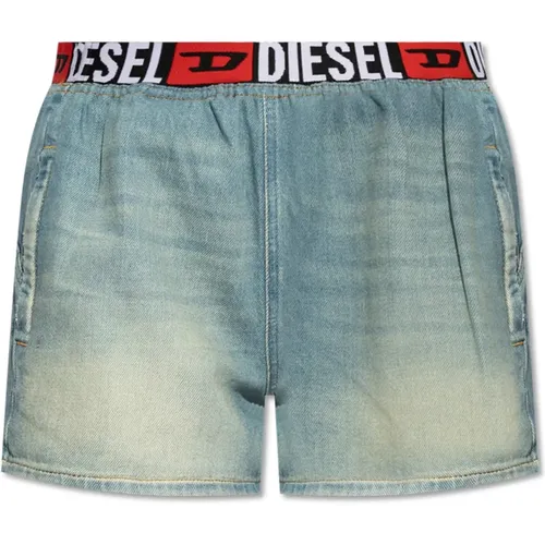 Denim shorts De-Skep-S , Damen, Größe: W26 - Diesel - Modalova
