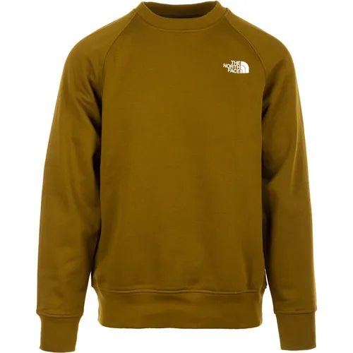 Raglan Redbox Crew Sweatshirt für Männer , Herren, Größe: S - The North Face - Modalova