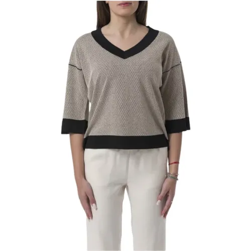 Basic Shirt , female, Sizes: M, 2XS - Gran Sasso - Modalova