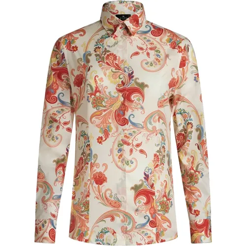 Floral Paisley Print Shirt , female, Sizes: L, XS, M - ETRO - Modalova