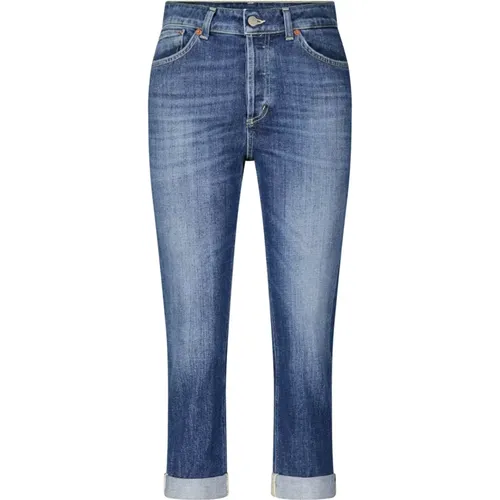 Stylische Capri Jeans , Damen, Größe: W27 - Dondup - Modalova