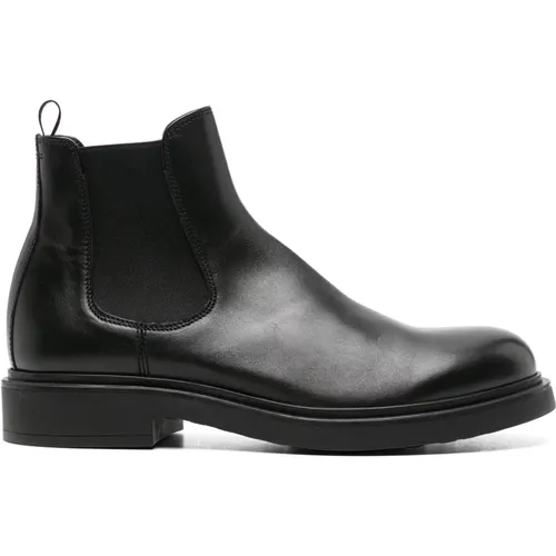 Leder Chelsea Boots mit 4 cm Absatz , Herren, Größe: 41 EU - Officine Creative - Modalova