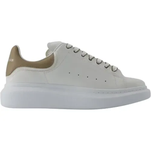 Leather sneakers , male, Sizes: 9 UK - alexander mcqueen - Modalova